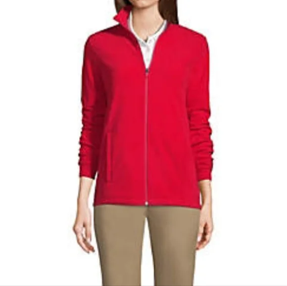 Lands' End Jackets Coats School Uniform Womens Thermacheck